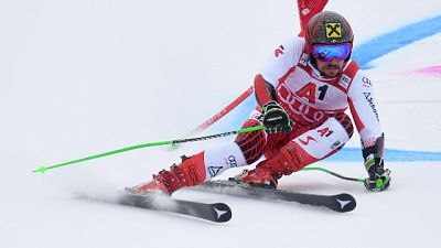 Sci:gigante Bansko,1/a manche a Hirscher