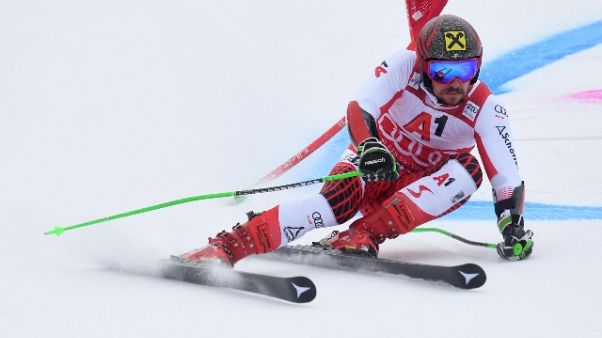 Sci:gigante Bansko,1/a manche a Hirscher Sci:gigante Bansko,1/a manche a Hirscher