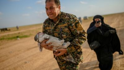 Syrie: face à l'afflux de déplacés, les forces anti-EI en appellent aux pays concernés