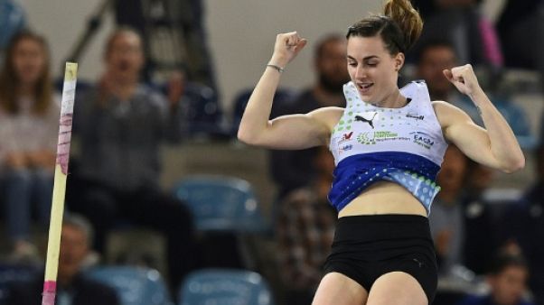 All Star Perche: Ninon Guillon-Romarin bat son record de France en salle à 4,73 m All Star Perche: Ninon Guillon-Romarin bat son record de France en salle à 4,73 m