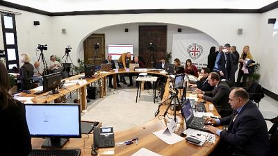 Prime sezioni Solinas 47,8%,Zedda 35,8% Prime sezioni Solinas 47,8%,Zedda 35,8%