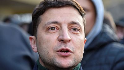 Comedian Zelenskiy leads poll in Ukraine presidential election