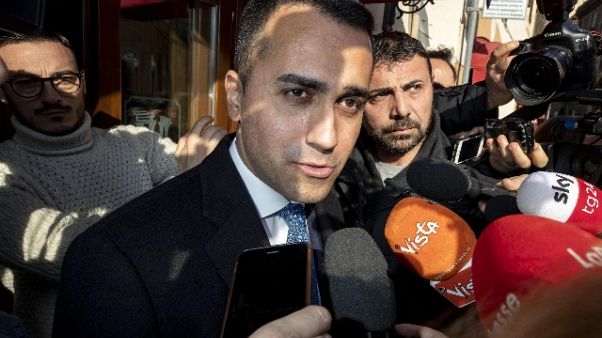 Di Maio, entro domani novità importanti Di Maio, entro domani novità importanti
