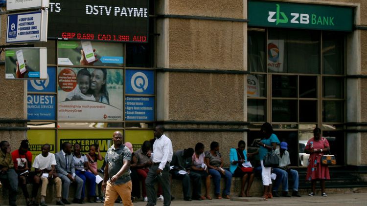 Zimbabwe drip-feeds dollars to tackle cash crunch