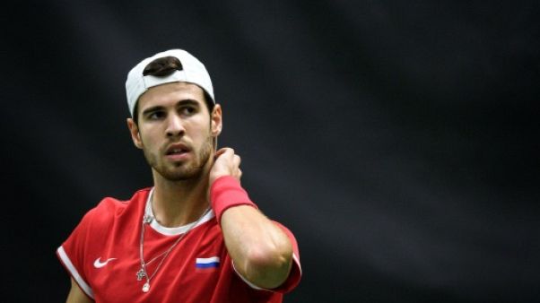 Tennis: Khachanov et Raonic éliminés d'entrée à Dubaï Tennis: Khachanov et Raonic éliminés d'entrée à Dubaï