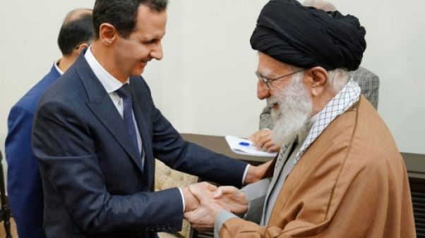 Assad en visite en Iran, rencontre le guide suprême et Rohani Assad en visite en Iran, rencontre le guide suprême et Rohani