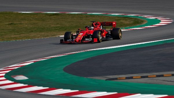 Vettel, avuto un pomeriggio impegnativo Vettel, avuto un pomeriggio impegnativo