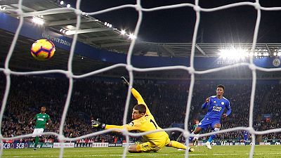 Leicester beat Brighton as Rodgers watches on
