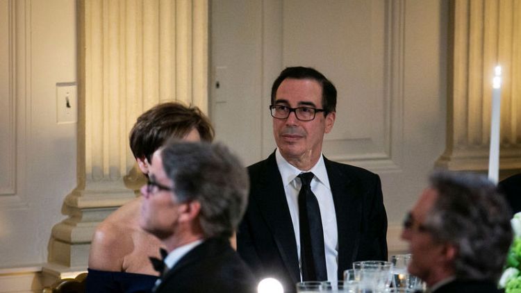 Mnuchin to meet with France's Macron in Paris - embassy