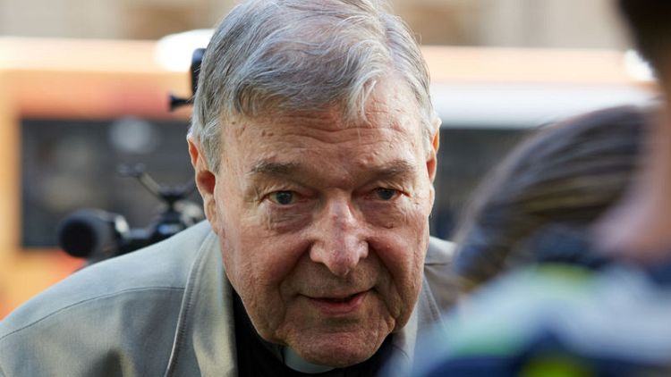 Australia's Cardinal Pell remanded into custody for child sex offences