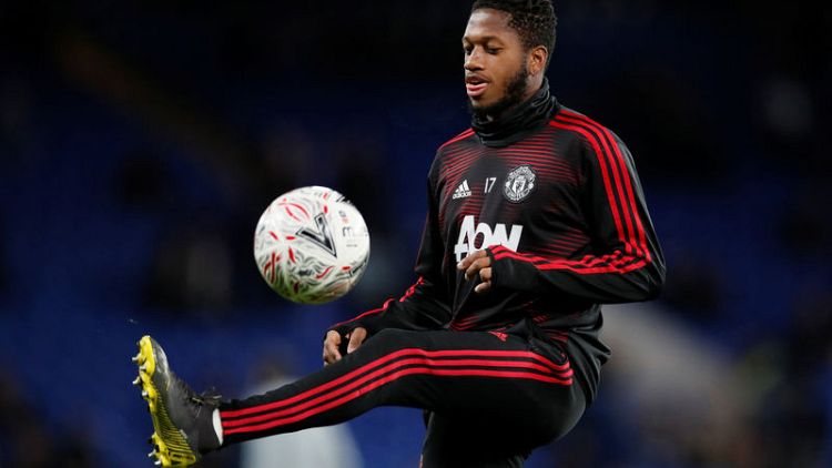 Fred must seize his chance to shine, say Man United boss