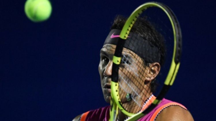 Rentrée tranquille de Nadal au tournoi d'Acapulco