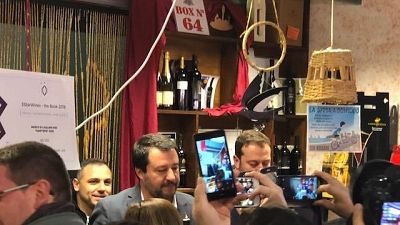 Salvini ai sardi, "contate su di me" Salvini ai sardi, "contate su di me"