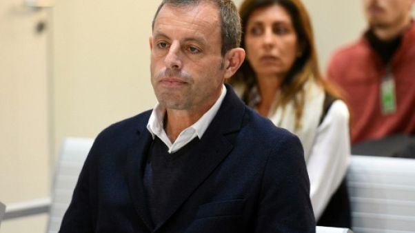 Espagne: remise en liberté de l'ex-président du Barça jugé pour blanchiment Espagne: remise en liberté de l'ex-président du Barça jugé pour blanchiment