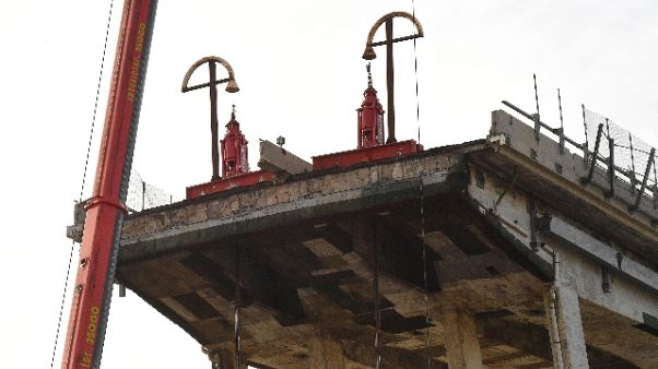 Ponte: 23/3 e 6/5 giù le pile 10 e 11 Ponte: 23/3 e 6/5 giù le pile 10 e 11