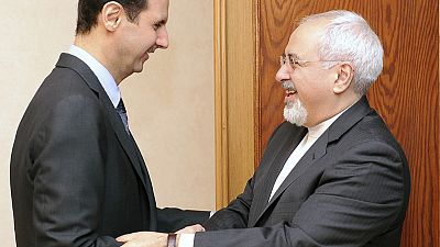وكالة الأنباء الإيرانية: الأسد يدعو وزير خارجية إيران ظريف لزيارة دمشق