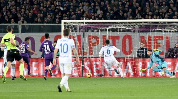 Tafferugli tifosi Atalanta-polizia Tafferugli tifosi Atalanta-polizia