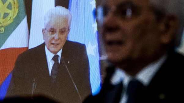 Mattarella, pensare a prossimi decenni Mattarella, pensare a prossimi decenni