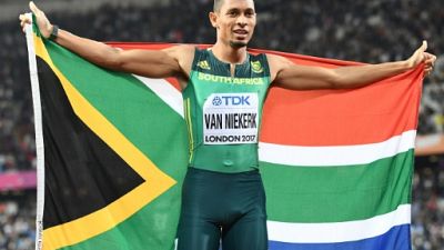 Mondiaux d'athlétisme: le Sud-Africain Van Niekerk courra "probablement" à Doha