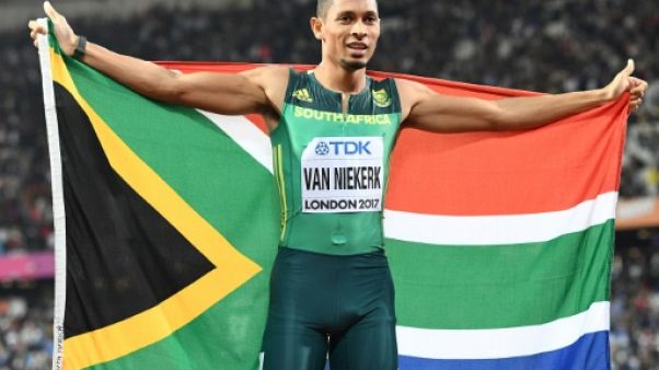 Mondiaux d'athlétisme: le Sud-Africain Van Niekerk courra "probablement" à Doha Mondiaux d'athlétisme: le Sud-Africain Van Niekerk courra "probablement" à Doha