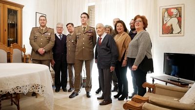 Esercito: reduce festeggiato a 107 anni Esercito: reduce festeggiato a 107 anni