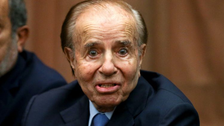 Argentine court clears ex-President Menem in Jewish bombing cover-up case