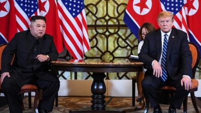 Kim Jong Un et Donald Trump à Hanoï le 28 février 2019