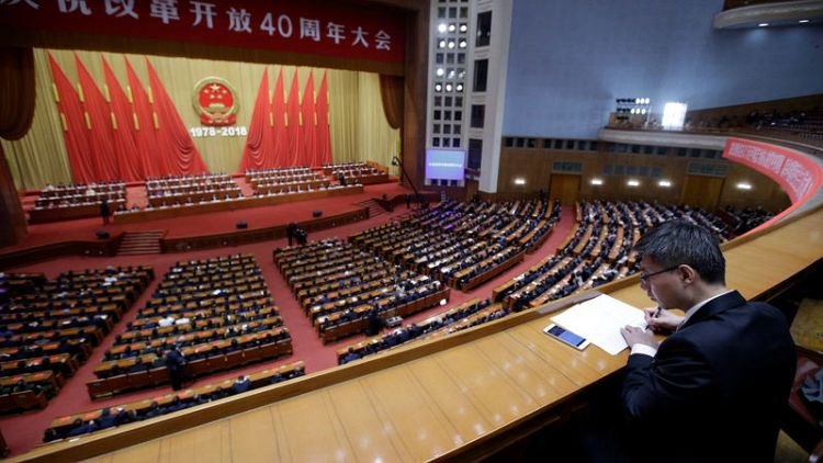 China looks to parliament for reassurances as economy slows