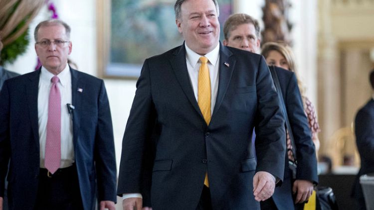 Pompeo says world should have eyes wide open about Chinese tech risks