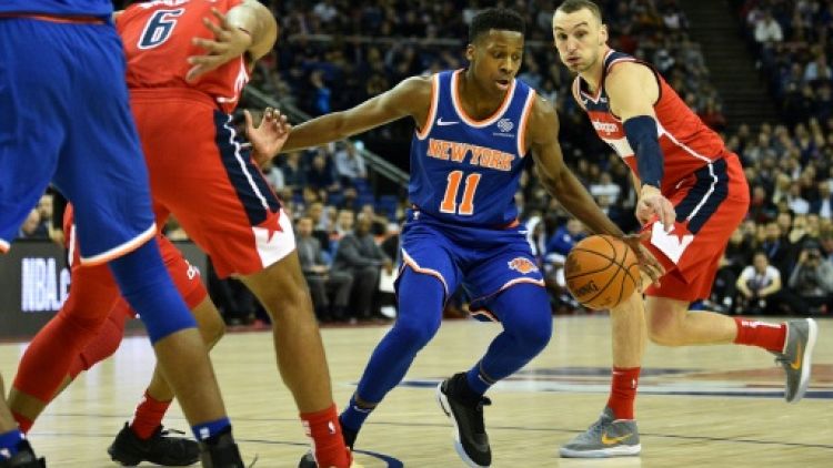 NBA: toujours pas de date pour le retour de Ntilikina des New York Knicks 