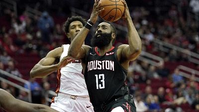 Nba: Super Harden, 58 punti contro Miami Nba: Super Harden, 58 punti contro Miami