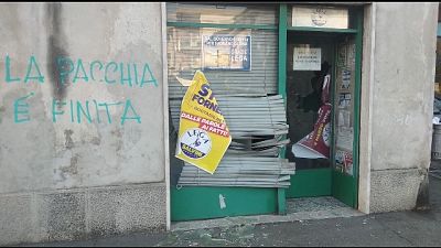 Danneggiata sede Lega nel Varesotto Danneggiata sede Lega nel Varesotto