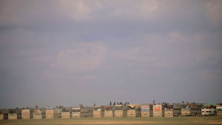 At least 84 die fleeing Islamic State in Deir al-Zor in east Syria - UN