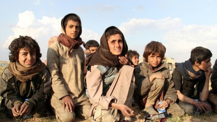 Pour les enfants yazidis rescapés de l'EI, la liberté, la peur et la méfiance