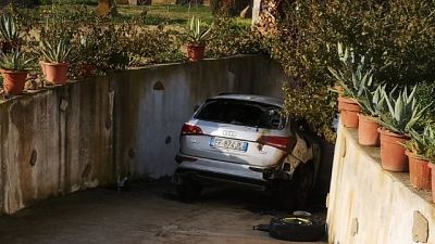 A fuoco auto consigliere sud Sardegna A fuoco auto consigliere sud Sardegna