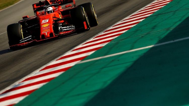 F1: Vettel in evidenza a Barcellona