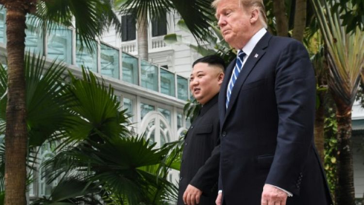 Kim Jong Un et Donald Trump à Hanoï le 28 février 2019