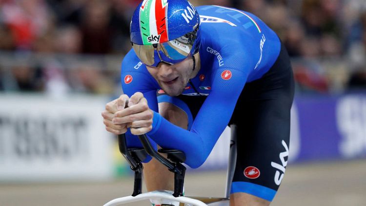 Cycling - Italian Ganna takes world pursuit gold