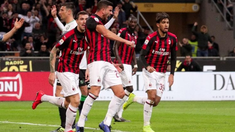 1-0 al Sassuolo, Milan scavalca Inter