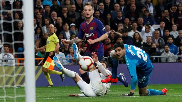 Rakitic gives Barca second 'Clasico' win in a week at Real