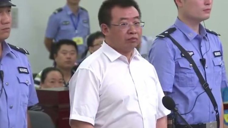 L'avocat chinois Jiang Tianyong devant un tribunal en 2017