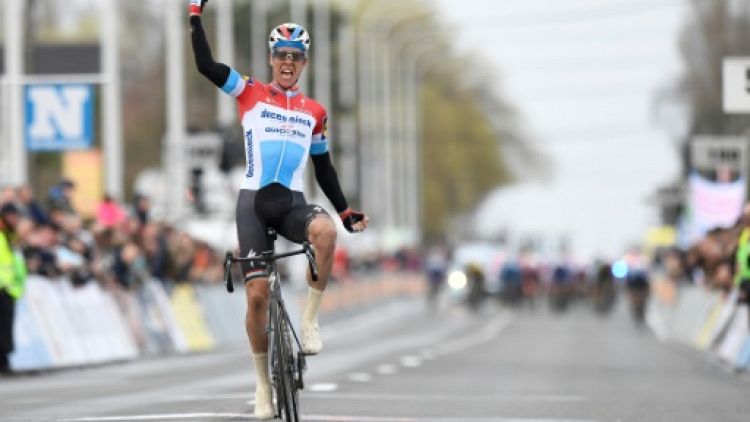 Cyclisme: Bob Jungels remporte Kuurne-Bruxelles-Kuurne