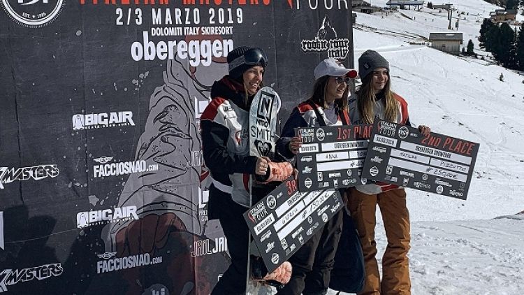 Italian snowboard tour a Obereggen