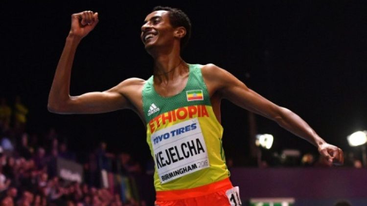 Athlétisme: record du monde du mile en salle pour l'Ethiopien Kejelcha
