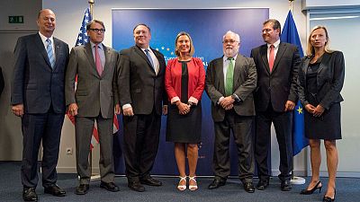 U.S. returns higher diplomatic status to EU's Washington mission U.S. returns higher diplomatic status to EU's Washington mission