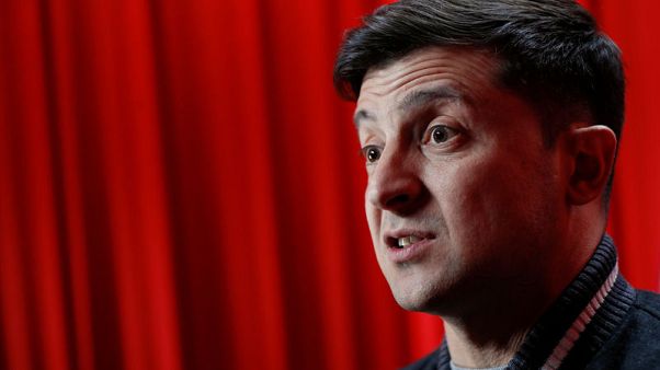 Comedian Zelenskiy dashes ahead in Ukrainian presidential race Comedian Zelenskiy dashes ahead in Ukrainian presidential race