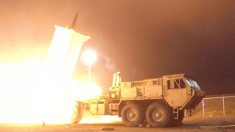 U.S. says deployed THAAD missile defence system to Israel