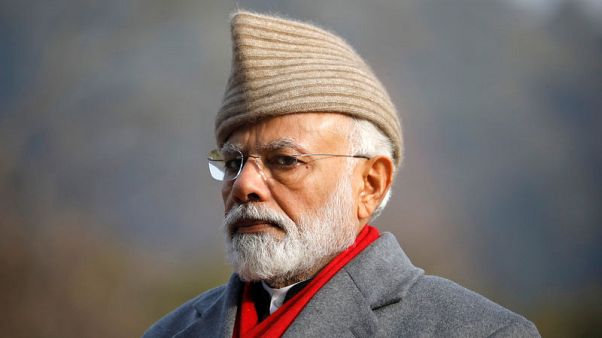With worries of war and an upcoming election, support surges for India's Modi With worries of war and an upcoming election, support surges for India's Modi