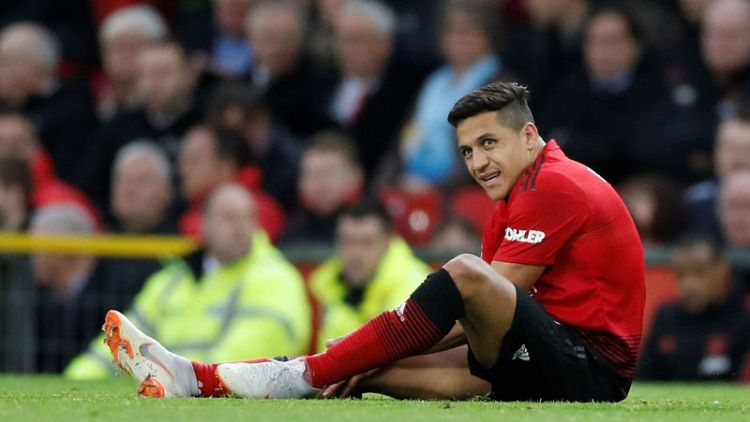 Manchester United's Sanchez out for up to two months - report