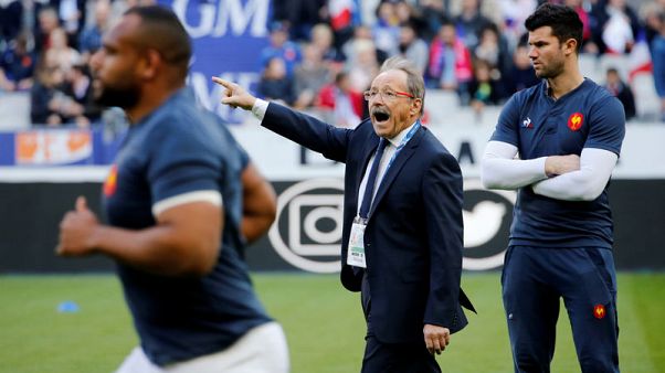 Rugby - France rely on young halfbacks again for Ireland game Rugby - France rely on young halfbacks again for Ireland game